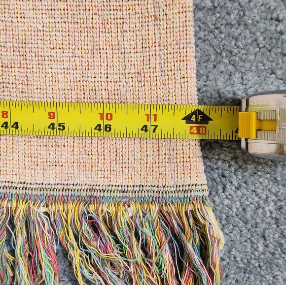 NWT Carolinas Mutual Woodworkers & Weavers Assoc Santa woven blanket Made in USA - Picture 8 of 12